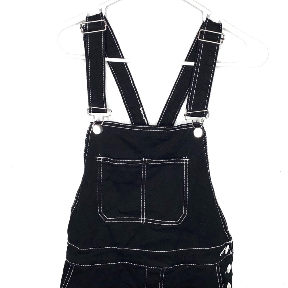 Charlotte Russe Black Overall Jumpsuit - Picture 3 of 5